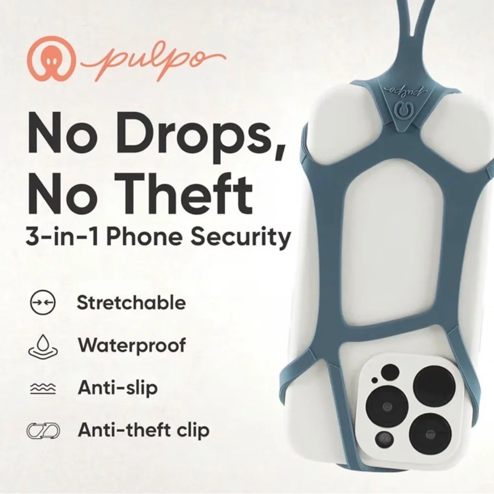 NIB Pulpo Safety Cell Phone Lanyard